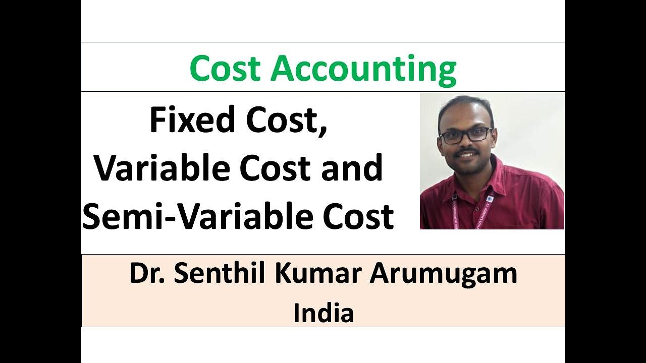 Part 4 Fixed Cost Variable Cost And Semi Variable Cost YouTube Part 4 Fixed Cost Variable Cost And Semi Variable Cost YouTube