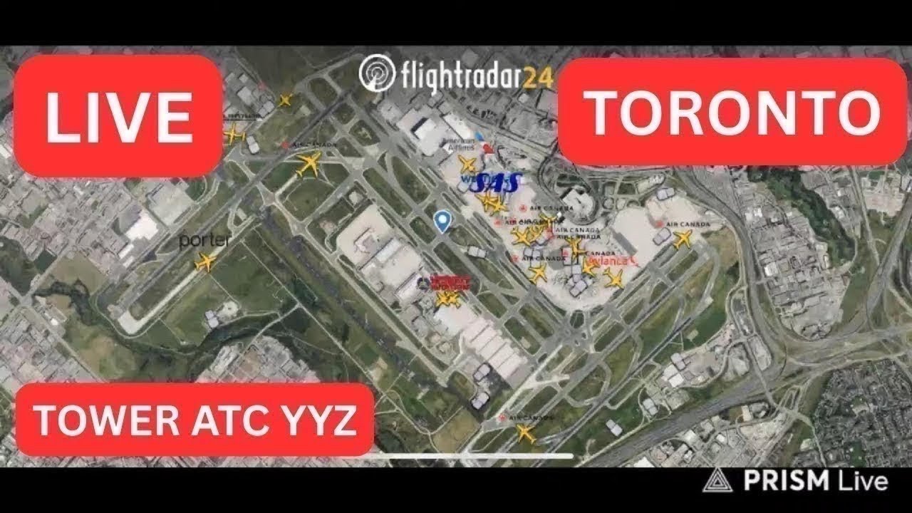 🔴 🥶 LIVE Toronto YYZ Airport Movements 2x A380s B747 777s | Sun Feb 1 2026 | Flight Radar 24 & ATC