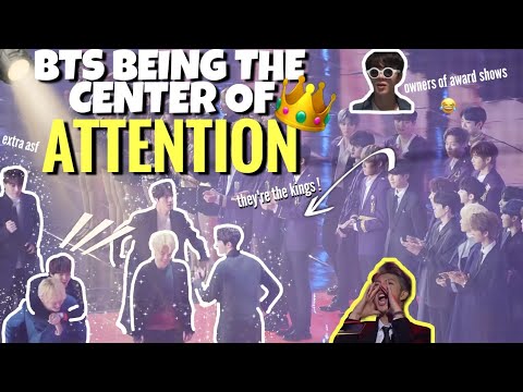 BTS BEING THE CENTER OF ATTENTION BTS BEING EXTRA