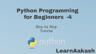 Python Tutorial for Beginners -4 | Operator | LearnAakash