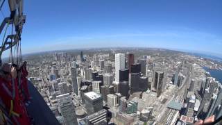 My CN Tower EdgeWalk Toronto 14 May 2015 HD