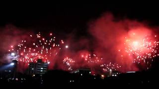 天主教輔仁大學50周年校慶煙花表演 2011/12/2