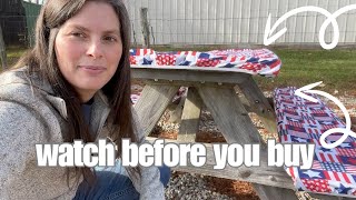 (Review) Honest Review - Picnic Table Cover with Bench Covers I Play Tailor