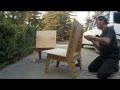 Pack flat Chair assembly-Zip stitch design Pack flat Chair assembly-Zip stitch design