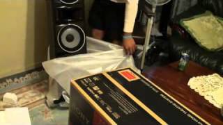 How I Got a Free Sony 7.2 MUTEKI 3D Home Theatre System -- Unboxing