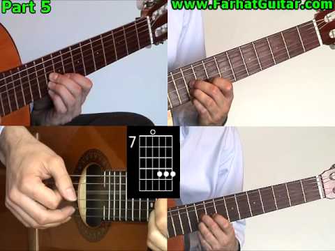 Ojala - Silvio Rodriguez Guitarra Leccion 7/7 Cancion Completa www.FarhatGuitar