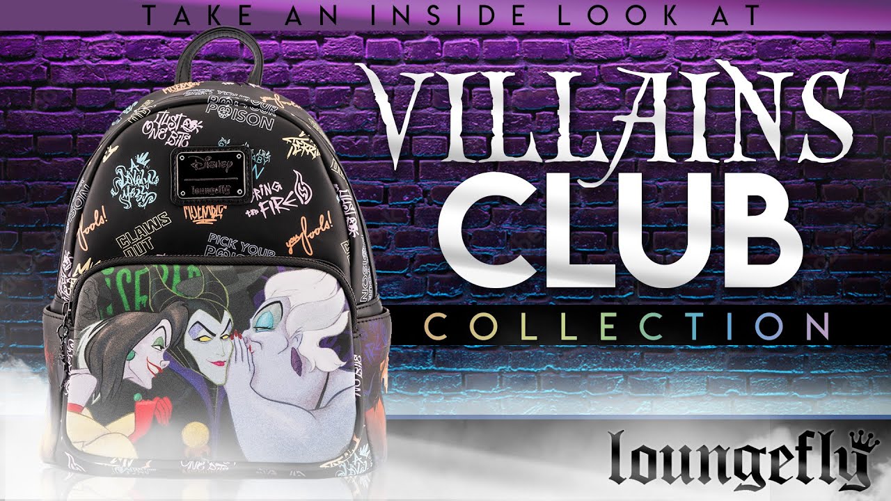 Loungefly Villains Club Mini Backpack