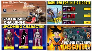 🔥OMG / Bgmi Xtreme 125R Finishes Challenge Event / Free Character Voucher Event/ New Discovery Event