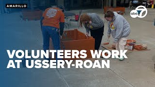 Volunteers unite to transform Ussery-Roan veterans home courtyard in Amarillo