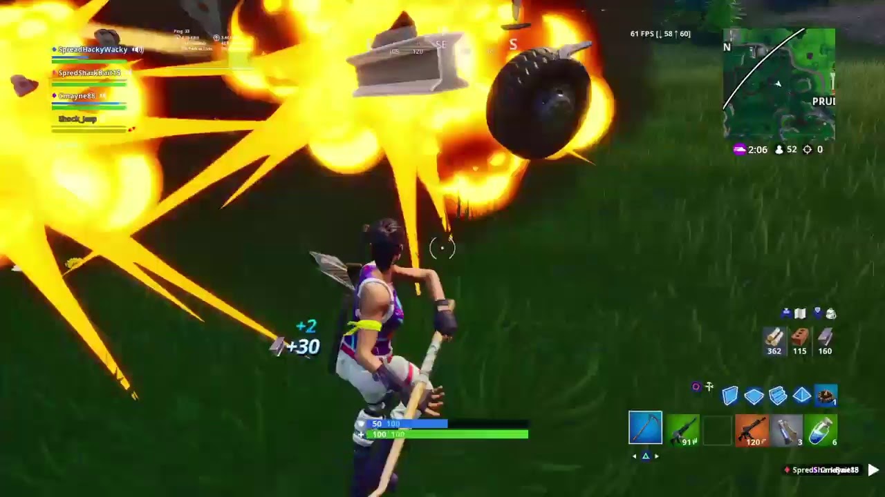 SpreadHackyWacky Fortnite Gameplay