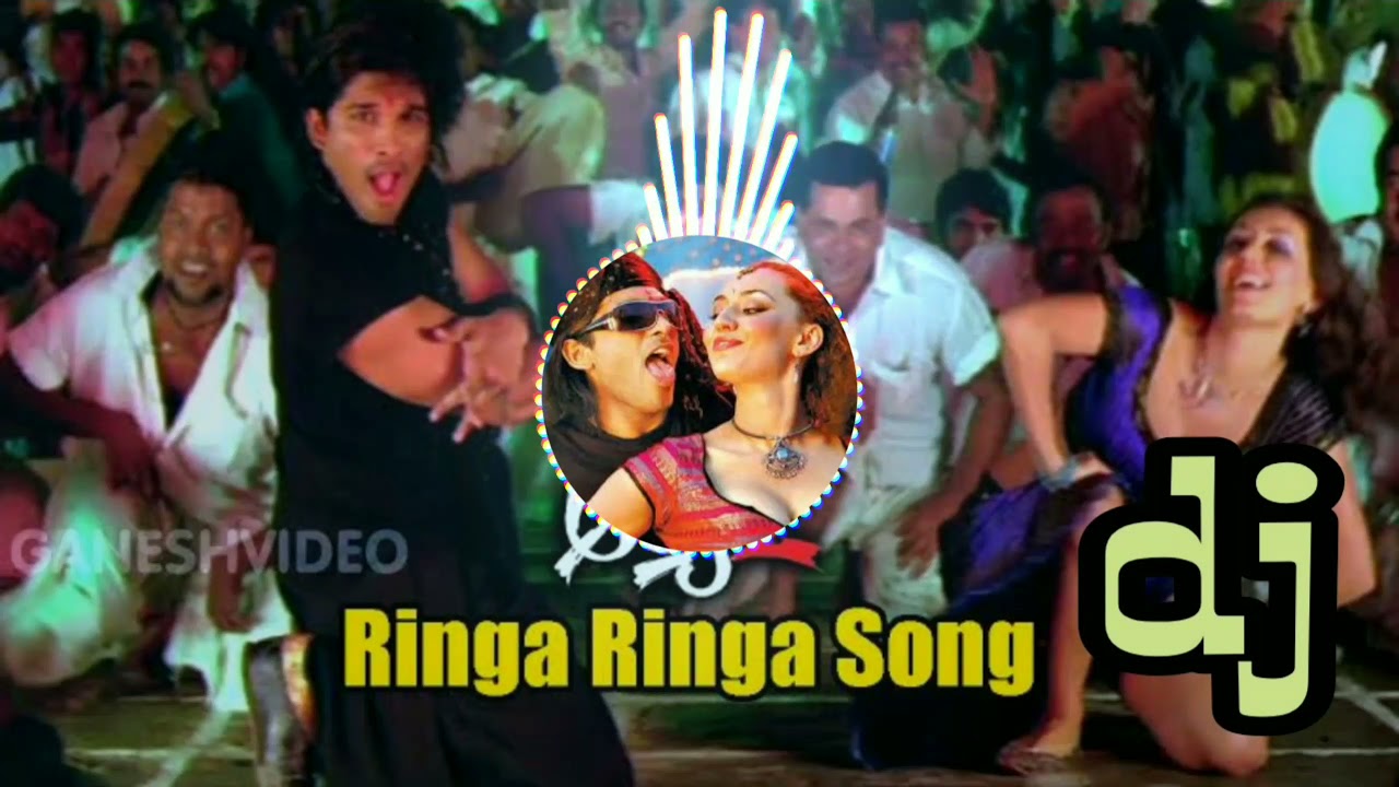 Arya 2 song Ringa Ringa dj remix song Allu Arjun