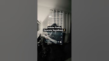 Let me introduce Adobe Firefly’s new tool, Generate Soundtrack!⚡️AD #adobe #adobefirefly #content