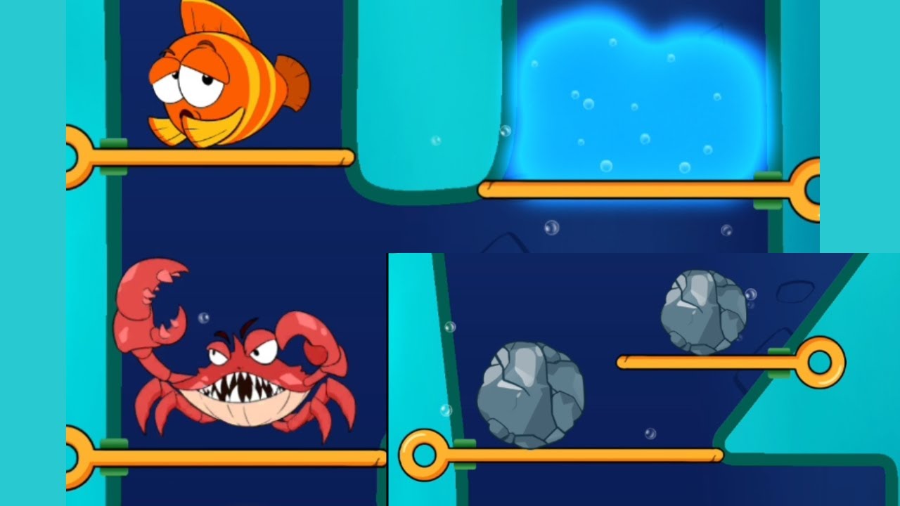 save the fish / pull the pin max level android and ios games save fish pull the pin / mobile game