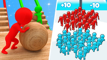 Join Clash 3D 🆚 Snow Race 3D Walkthrough Android IOS Big Update Gameplay HR12