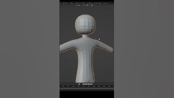 How to make simple character - Blender tutorial