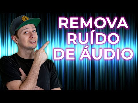 Vídeo: Como removo o ruído de fundo do áudio?