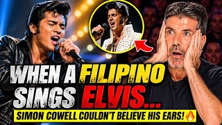 This Filipino Singer’s Elvis Cover Shocked the Entire AGT Stage 😱