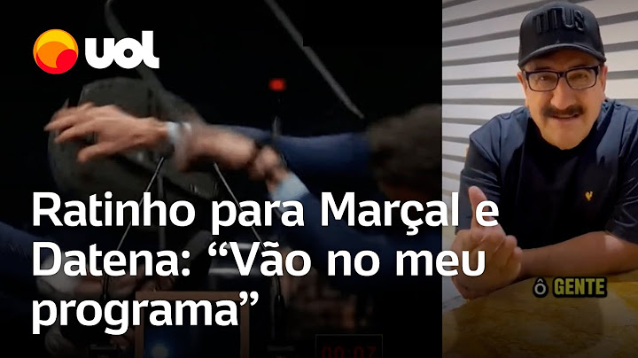 Ratinho faz convite a Datena e Marçal após agressão: ‘No meu programa eu deixo’