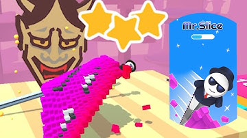 Mr. Slice Gameplay || Level 1-20 || iOS/Android