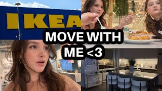 IKEA haul, Tv, mounting, kitchen organization etc. | The Moving Series | Day 6