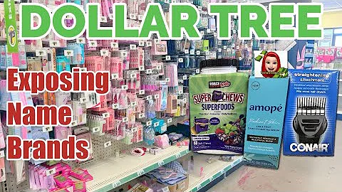 DOLLAR TREE🚨EXPOSING NAME BRANDS FOR $1.25🤯I’M SHOCKED HOW MANY I FOUND‼️ #dollartree #shopping #new