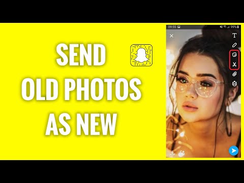 How To Send Old Photos On Snapchat As New Snaps