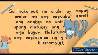 Math 2 - Problem Solving Involving Mass