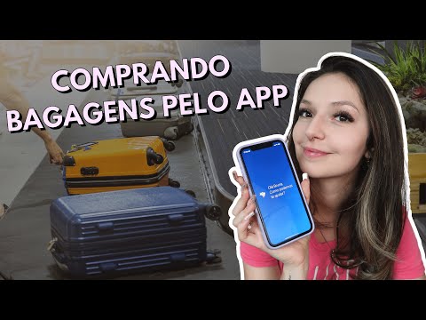 Como comprar BAGAGEM despachada pelo app da companhia aérea