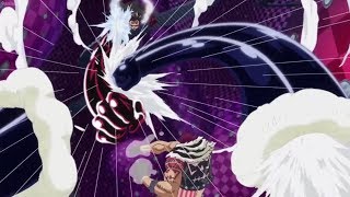 GEAR 4 LUFFY VS DONUTS KATAKURI ONE PIECE EPISODE 858