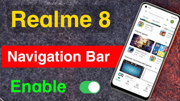 How to Enable Navigation Button in Realme 8 | Realme 8 Back Button Settings