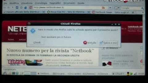 Linux4one Light on Eee PC 701