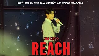 【4K】260719 XIA 김준수 《Reach》 XIA 6TH ASIA TOUR CONCERT ‘GRAVITY’ IN SINGAPORE