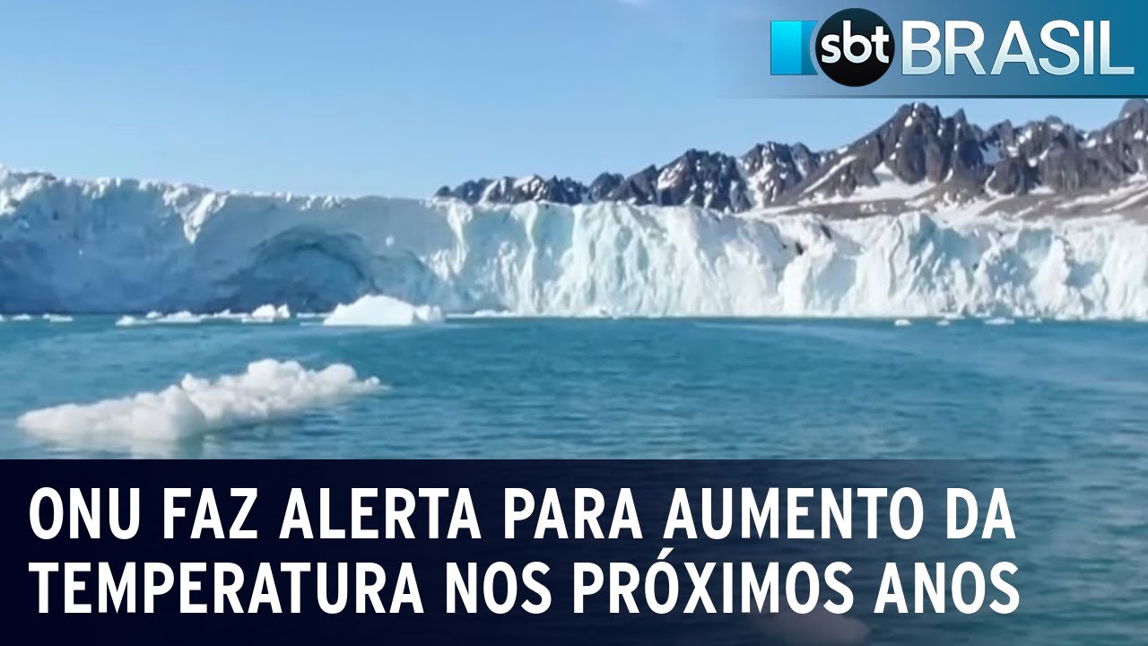 ONU faz alerta para aumento da temperatura nos próximos anos | SBT Brasil (17/05/23)