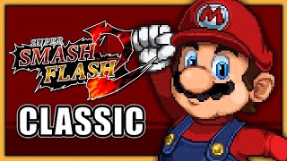 Super Smash Flash 2 (v1.3) - Classic || Mario