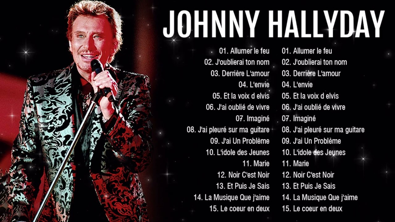 Top 10 des albums les plus vendus de Johnny Hallyday – Johnny