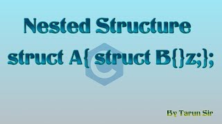 nested structure in c