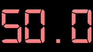 50 Second Countdown With Buzzer