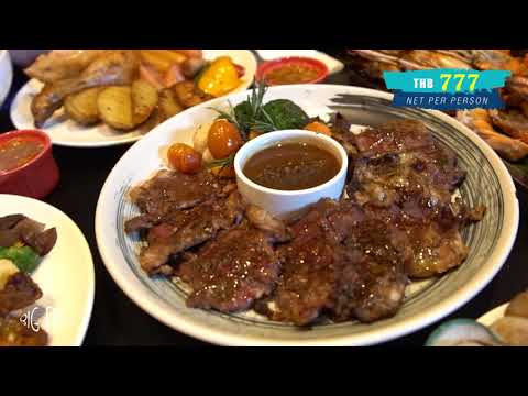 Seafood BBQ dinner buffet - Siam at Siam Design Hotel Pattaya