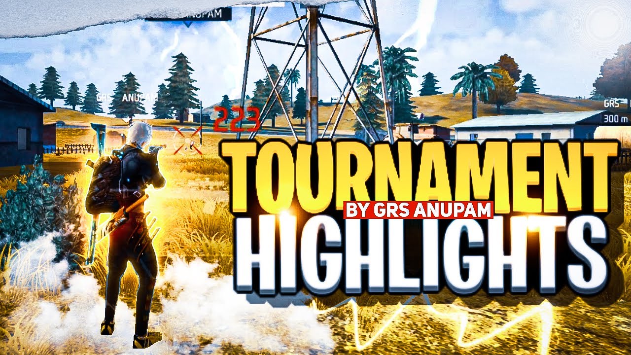 INSANE TOURNAMENT HIGHLIGHTS⚡️ BY GRS ANUPAM || FREEFIRE MAX 🔥