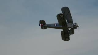 4K Bedfordshire Vintage Air Show Old Warden   Avro Tutor | Hawker Tomtit | Dh60X Moth | Blackburn B2