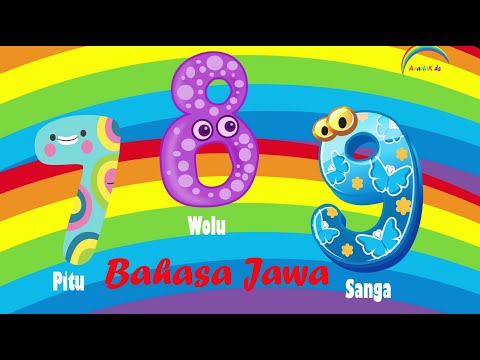 Belajar Angka Jawa pemula | Learn Java numbers for Kids |Sinau Angka Jawa Setunggal, Kalih | Balita