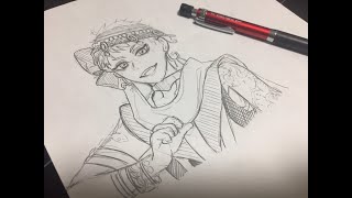 1時間で描いてみた【カリム・アルアジーム(ツイステ)】模写