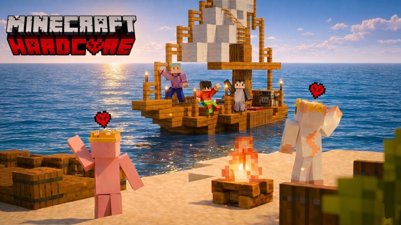 On a survécu 100 JOURS sur une ILE DESERTE...  jusqu'à ce qu'ils débarquent