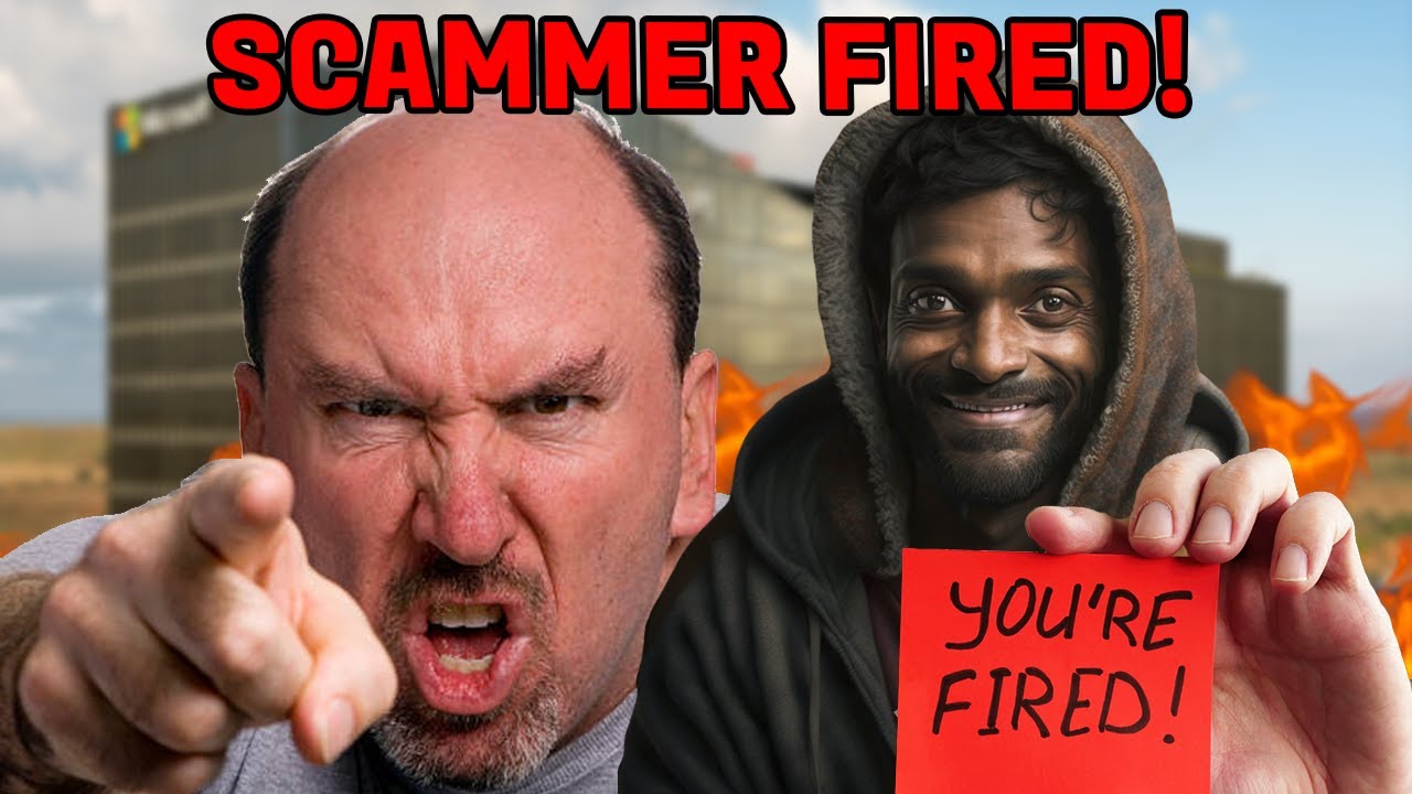 Scammer Gets FIRED After RAGING At Me!