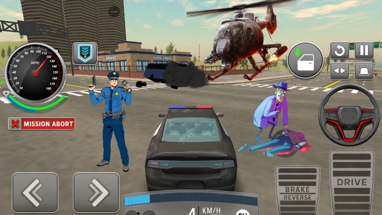 Ultimate Police Chase Simulator 3D | AndroidPolice Car Mission Gameplay | High Speed Chase