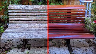Bench Restoration: Woodworking Project