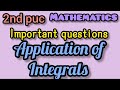 Application of integrals|| 2nd puc mathematics|important questions||#job#exam#education#2ndpuc