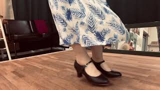 Tap dance in slow motion