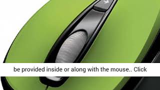 Microsoft Wireless Mobile Mouse 3000 - Green