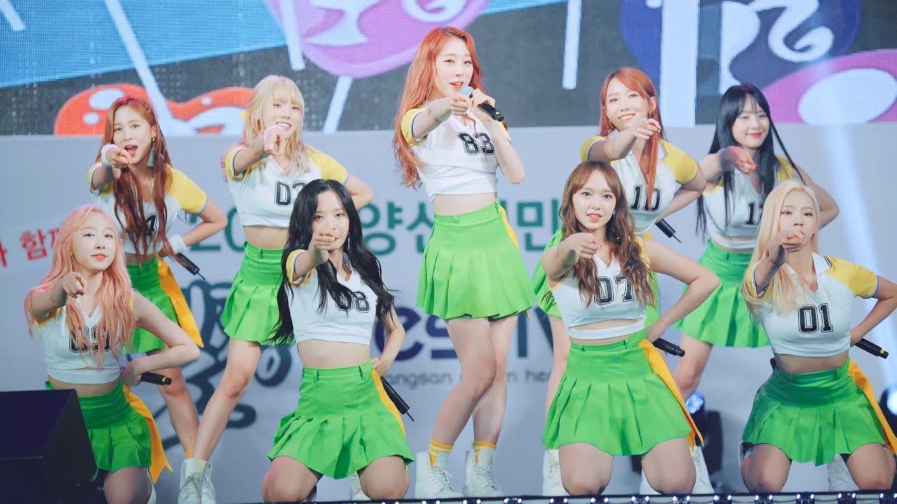 WJSN (Cosmic Girls)(우주소녀) _ HAPPY(해피) @170707 양산 힐링콘서트 [4k Fancam/직캠